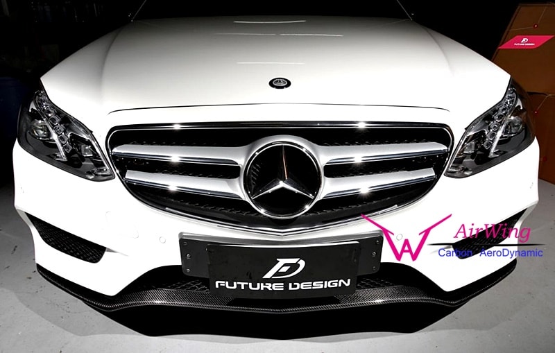 Mercedes-Benz W212 Facelift- AMG carbon front insert 01